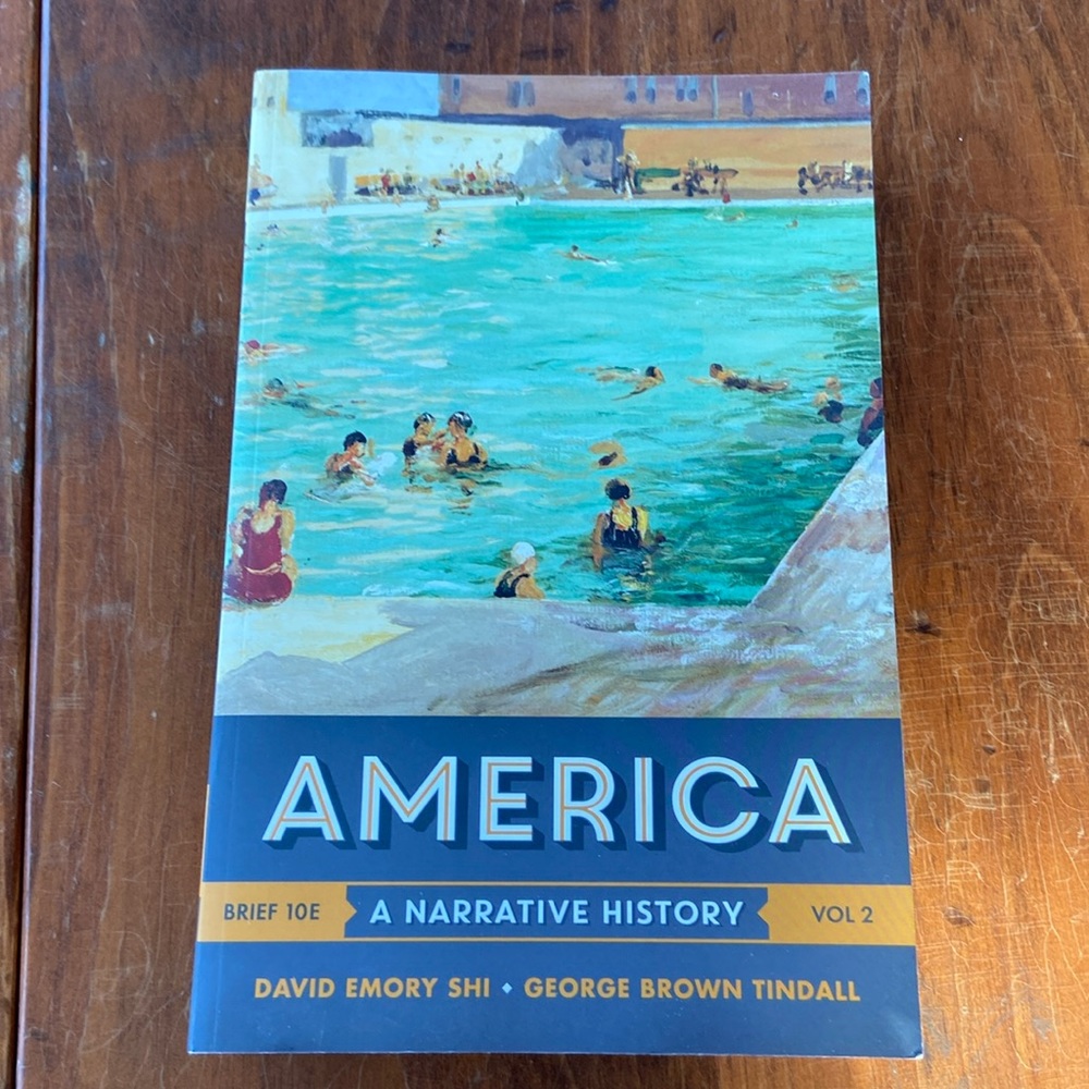 America -A Narrative History Vol 2 (college Book)